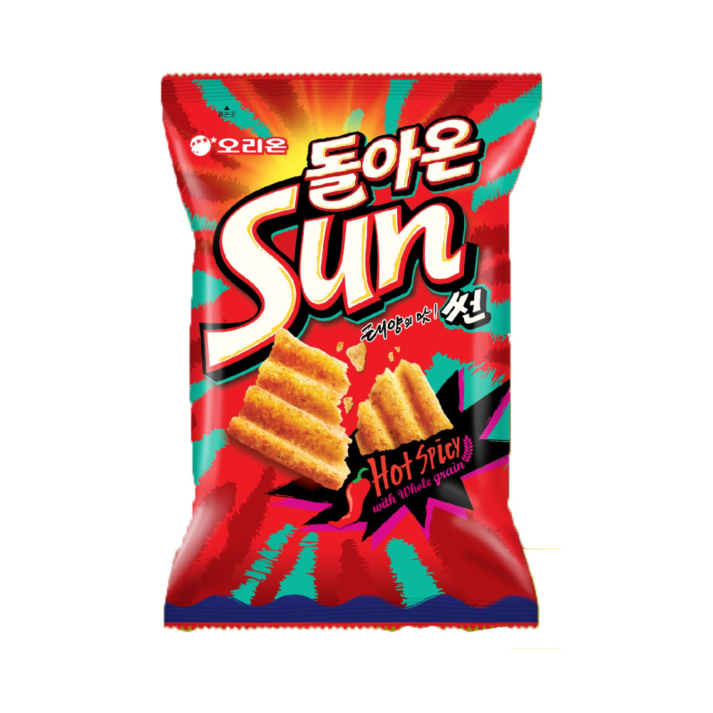 오리온 썬핫 스파이시맛 135g